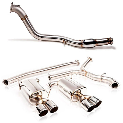 3-Inch 304 Stainless Steel Cat-Back Exhaust System