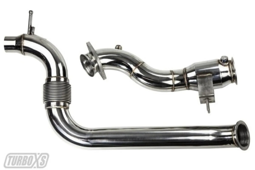 High-Flow Catted Downpipe w/ 100-Cell Cat