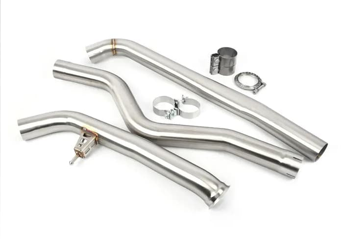 B46/B48 Center Muffler and Resonator Delete