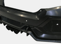 Type-R Style Rear Bumper Cover