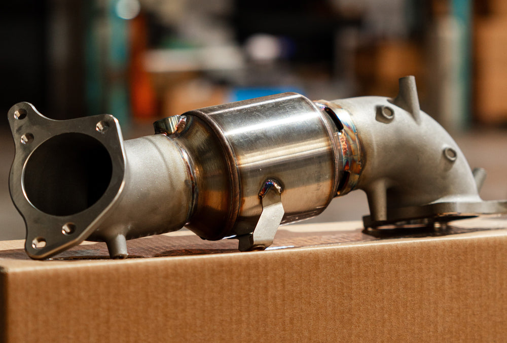 High Efficiency Downpipe with GESI G-Sport Catalytic Converter
