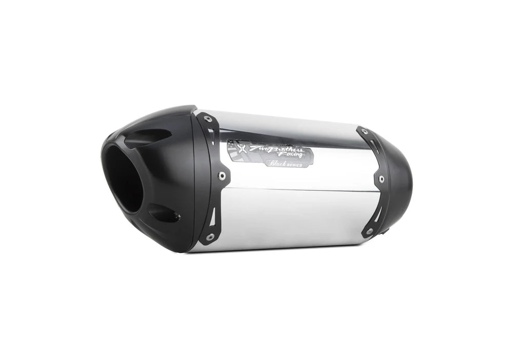 S1R Black Aluminum Slip-On Exhaust