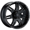 18x9 Matte Black Wheel