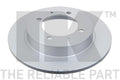 Rear Solid Brake Disc Rotors 260mm Diameter 4-Hole