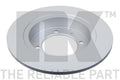 Rear Solid Brake Disc Rotors 260mm Diameter 4-Hole