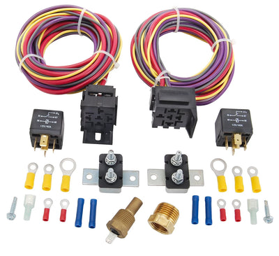 Dual Electric Fan Wiring Harness and Relay Kit