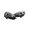 MK5 Bi-Projector Headlights with E-Code Black Leveling Motors