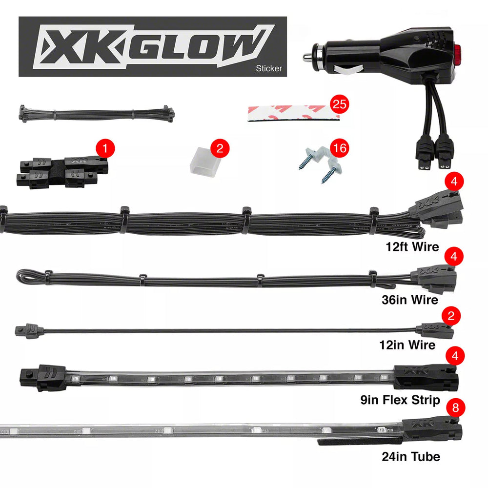 Blue LED Accent Light Kit