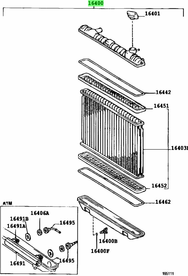 3.0L Radiator