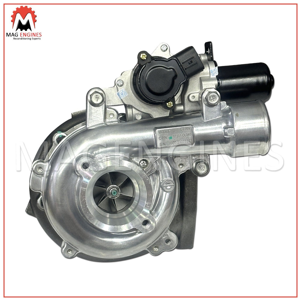 1KD-FTV 3.0L Turbocharger