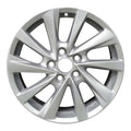 17-Inch Aluminum Wheel, 10-Spoke, 5-Lug, 45mm Offset