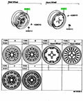 13-Inch Aluminum Alloy Wheel 4x100
