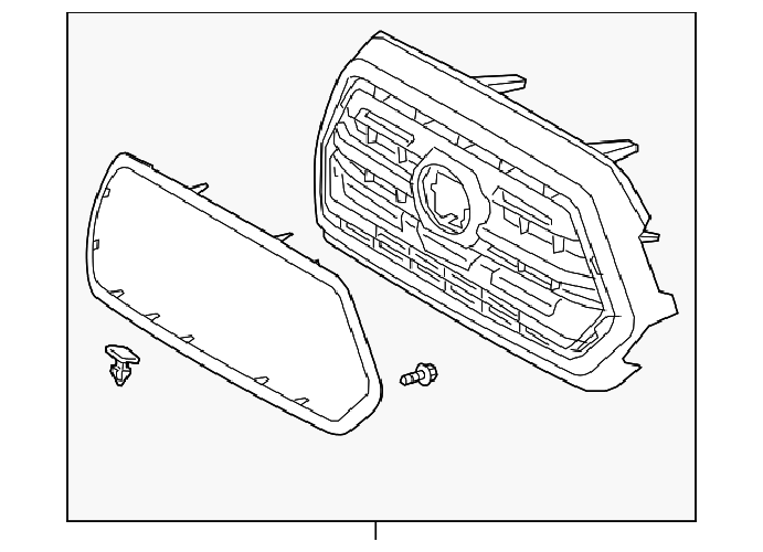 Upper Grille (Attitude Black MC)