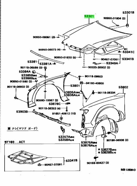 Hood Sub-Assembly