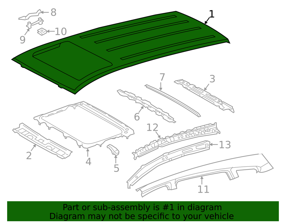 Sunroof Panel