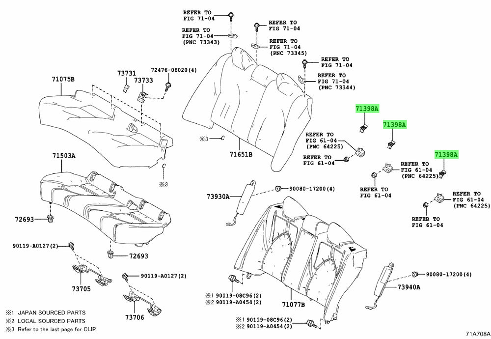 Seat Back Holder