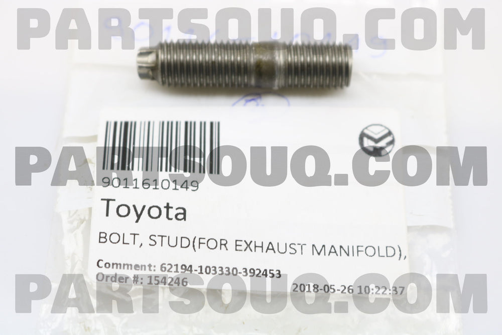M10x1.25 x 43mm Thread Pitch Plug