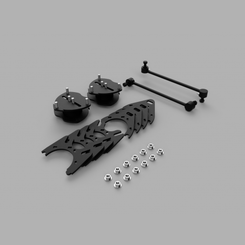 2" Front / 1" Rear Lift Kit