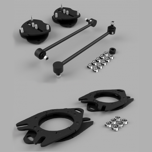 2-Inch Front and Rear Lift Kit