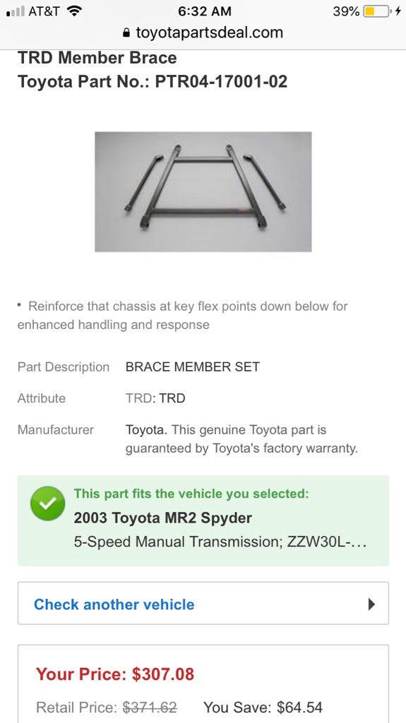 Chassis Brace