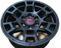 Pro 17x7" Flat Black Aluminum Wheel