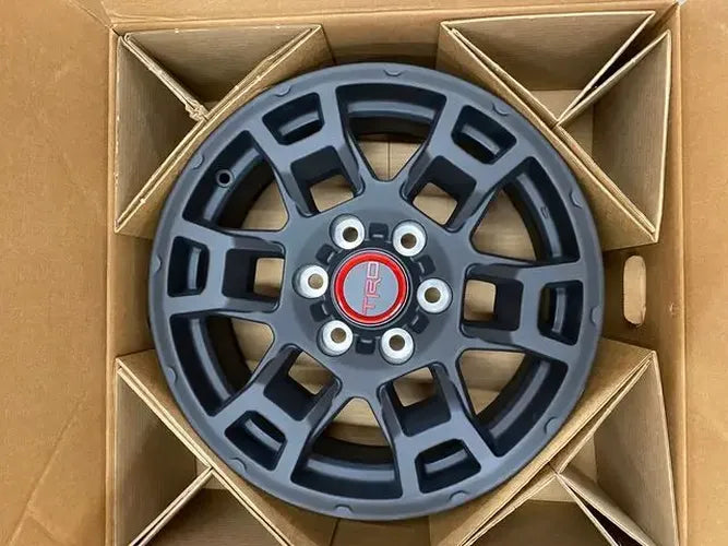 Pro 17x7" Flat Black Aluminum Wheel