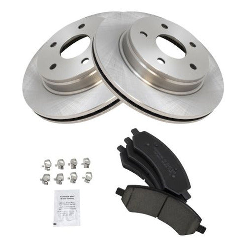 Performance Brake Kit with Slotted and Drilled Rotors