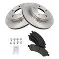 Performance Brake Kit with Slotted and Drilled Rotors