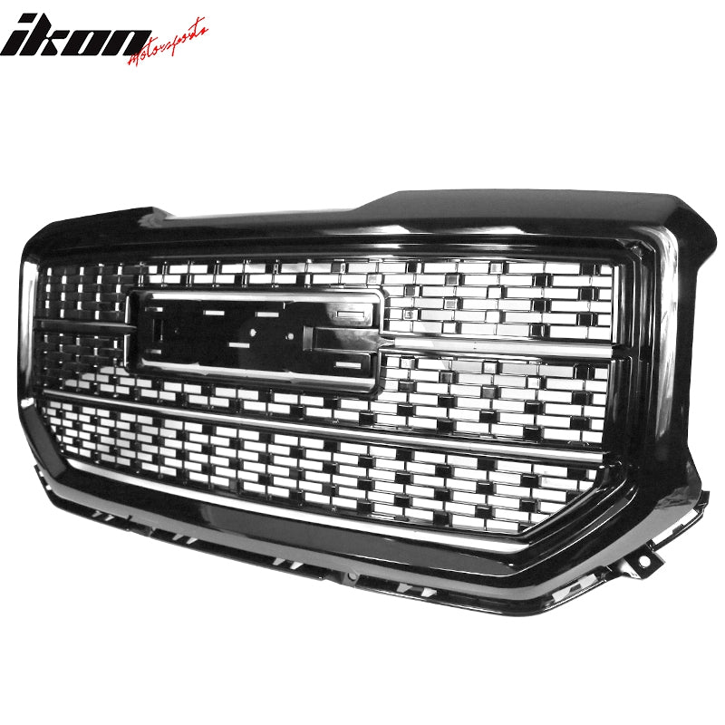 Denali-Style Stainless Steel Front Grille