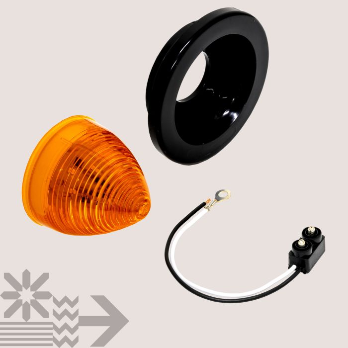 2.5-Inch Round LED Marker Light