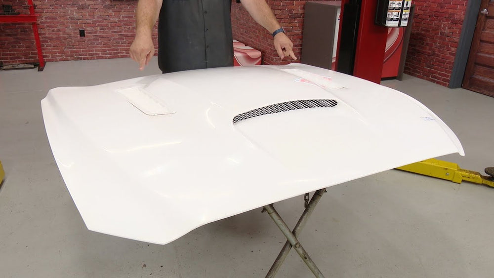 A88KR Fiberglass Heat Extractor Hood
