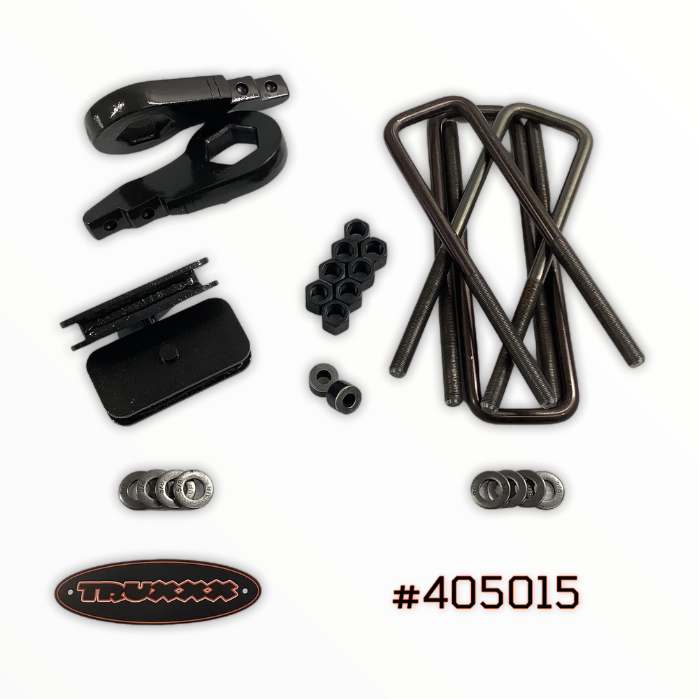 3-Inch Front and 1-Inch Rear Lift Kit