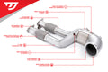 2.5TFSI EVO (DAZA) Performance Downpipe