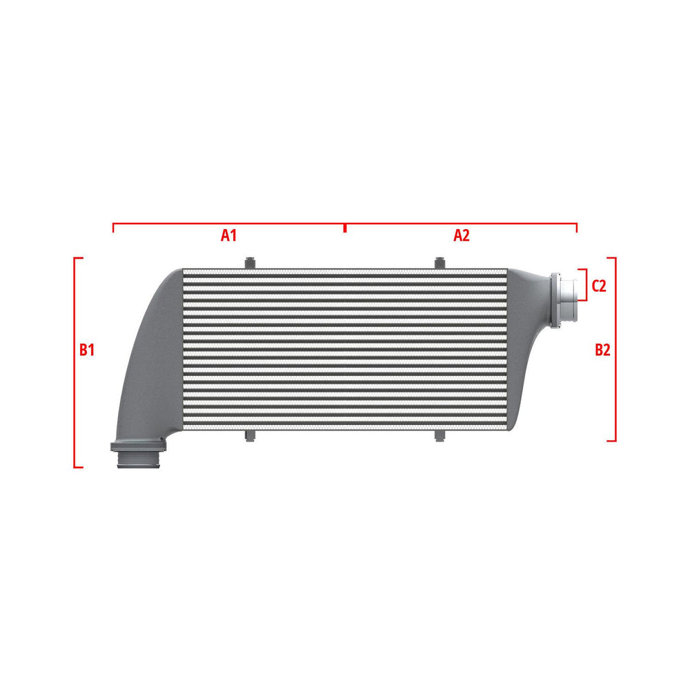 Wagner Tuning Intercooler Kit 600mm x 205mm x 80mm
