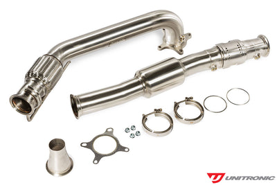 2.0 TFSI/TSI AWD 3-Inch Downpipe with Catalytic Converter