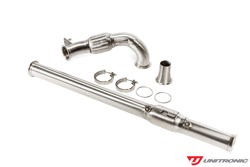 3" T304 Stainless Steel Downpipe
