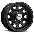 Steel 42 D Window Gloss Black w/ Stripes