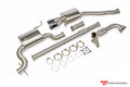 Turbo-Back Exhaust System with 200-Cell Cat for 2.0 TSI