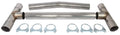 H-Pipe Kit, 2.5-Inch 409 Stainless Steel