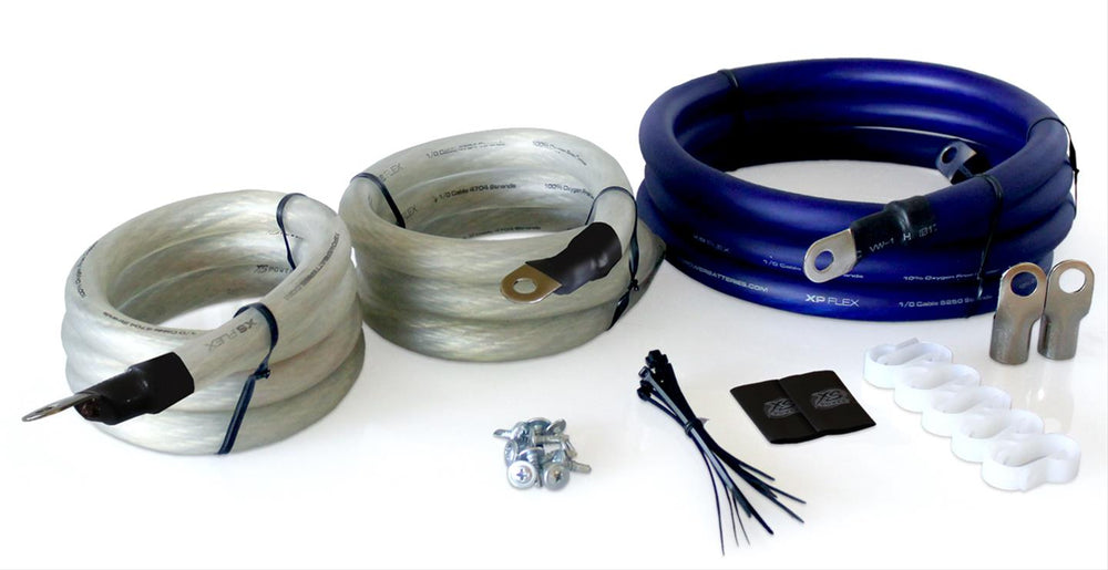 XS Power Big 3 Upgrade Kit 1/0 AWG 350A