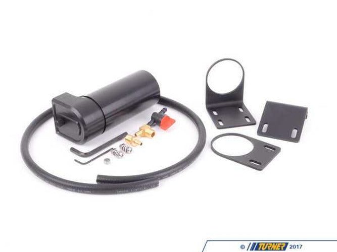 10oz Universal Baffled Oil Catch Can Kit