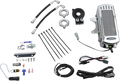 Side Mount Oil Cooler Kit with Dual Fans