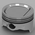 6pc Forged Dish Piston Set, 3.905" Bore