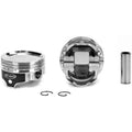 6pc Forged Dish Piston Set, 3.905" Bore