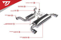 Performance Cat-Back Exhaust System 3-Inch T304 Stainless
