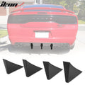 Rear Diffuser Shark Fin Set
