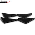 Rear Diffuser Shark Fin Set
