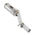 Rear Exhaust System [304 Stainless Steel, 145x95mm Tip]