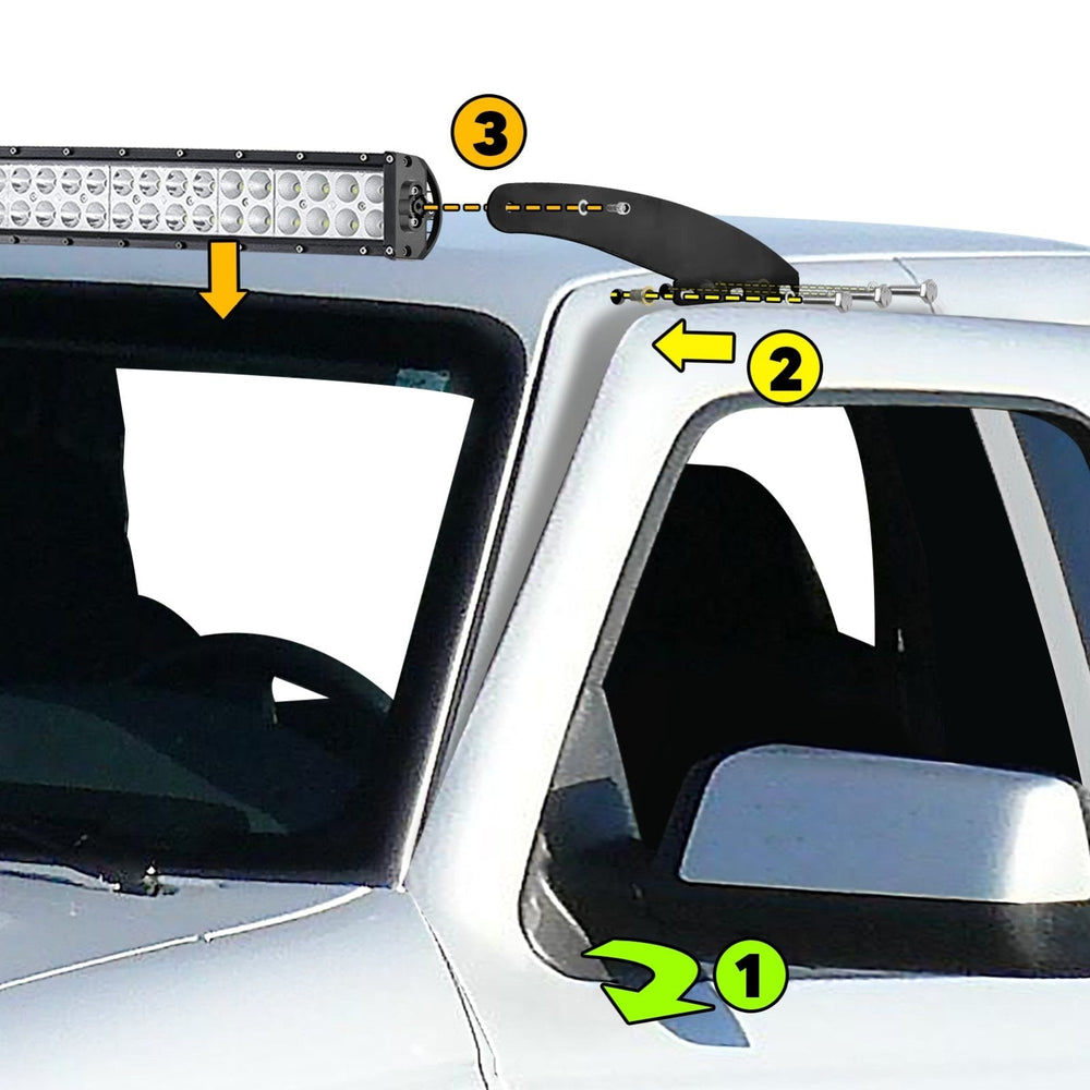 50-Inch Curved Light Bar Mount