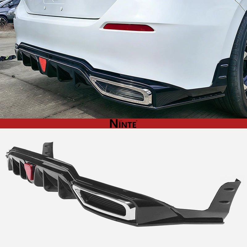 Type R Style Rear Bumper Diffuser